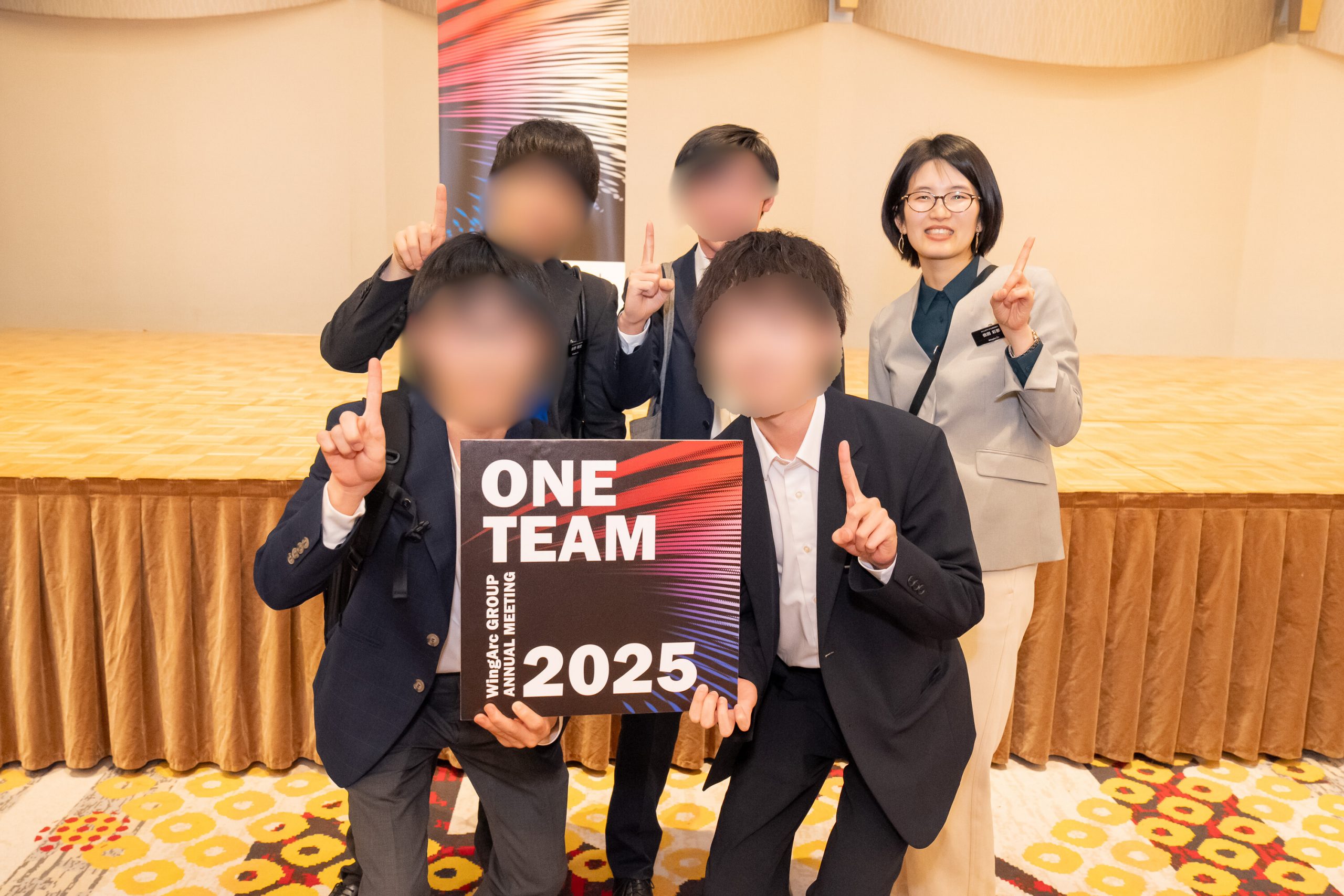 2年目のメンバーと依田さん＠社員総会
