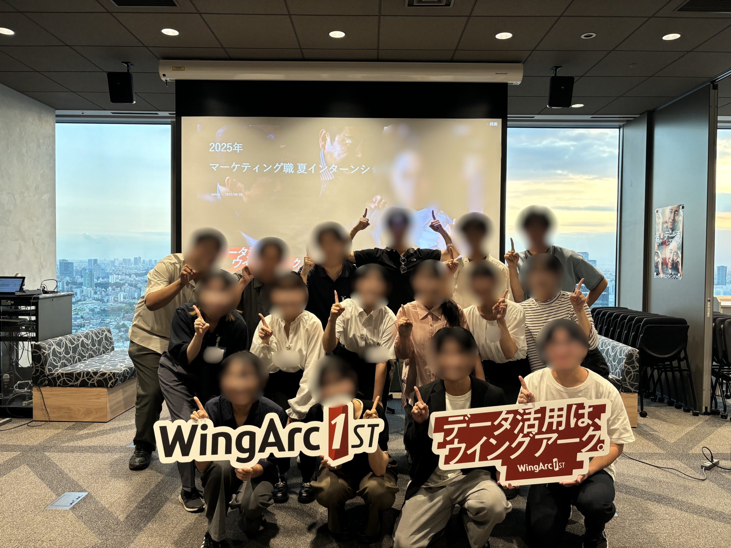 最後はみんなで１ｓｔポーズ！