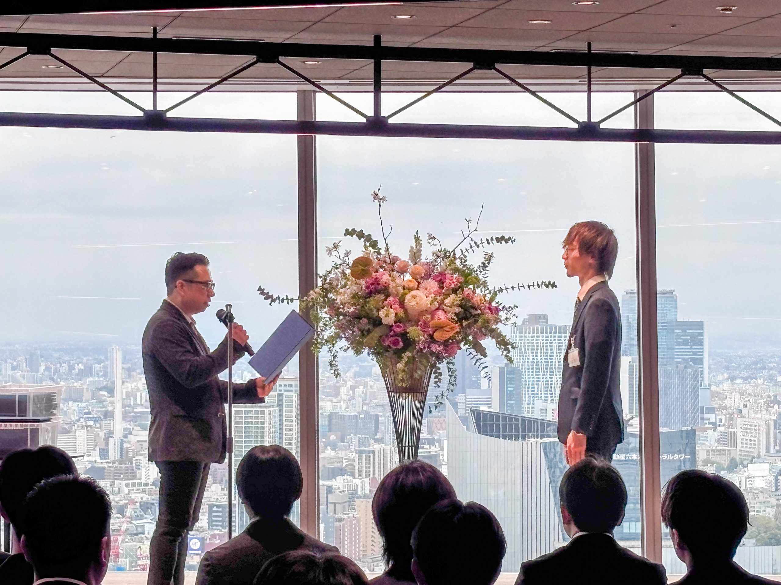 辞令交付の様子